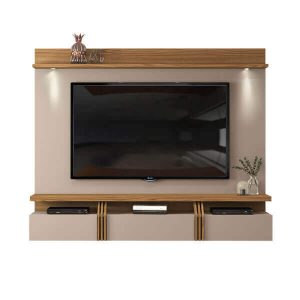 muebles para tv modernos - Panel Lodi Dj Gris